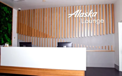 Airline Guest Lounge Renovation, Seattle, WA