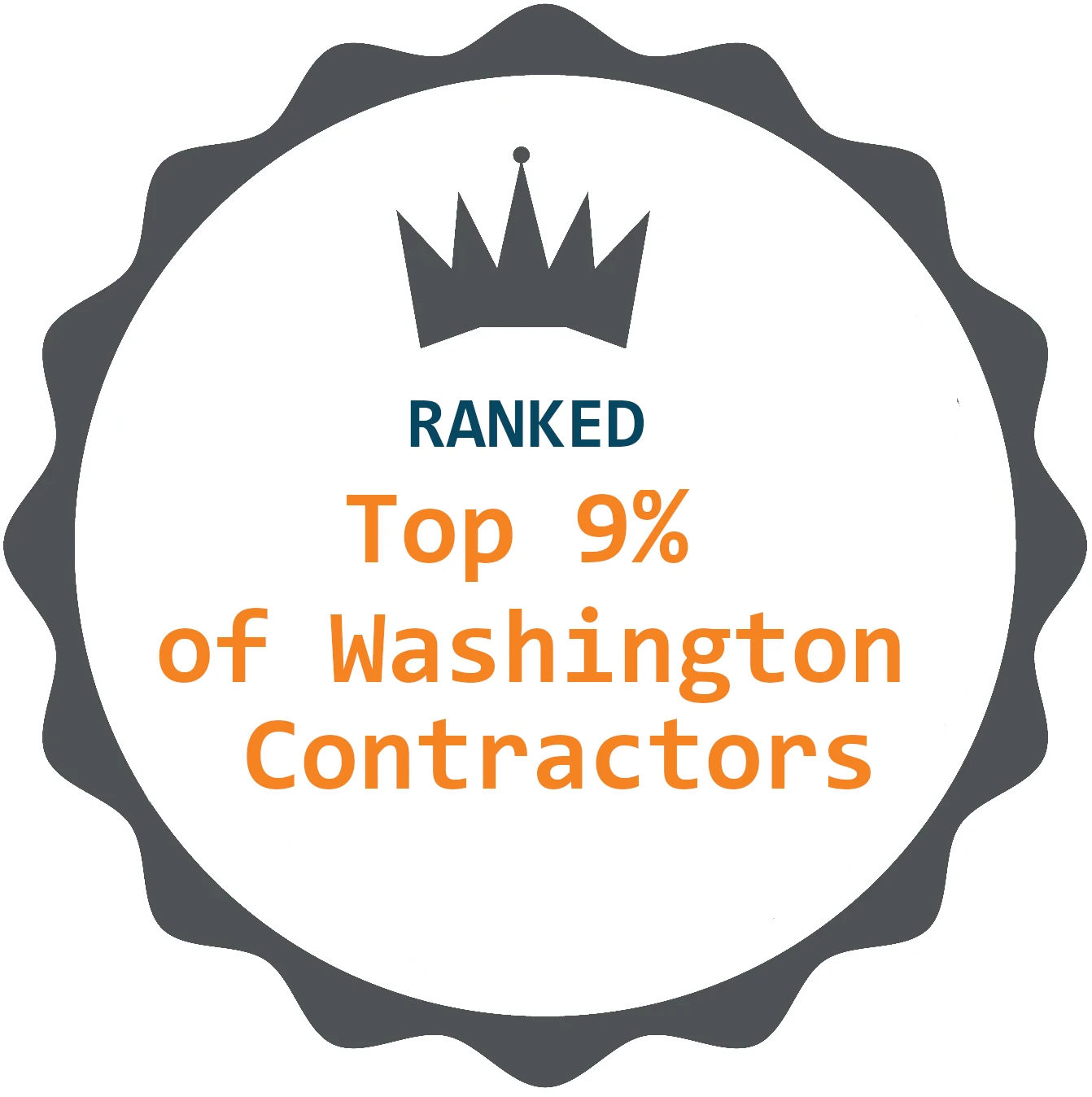 Ranked Top 9% of Washington Contractors