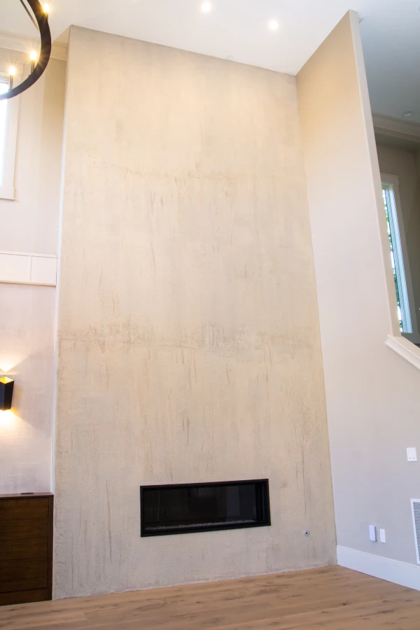 Great Room Fireplace Feature Wall