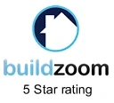 Buildzoom 5 Star Rating