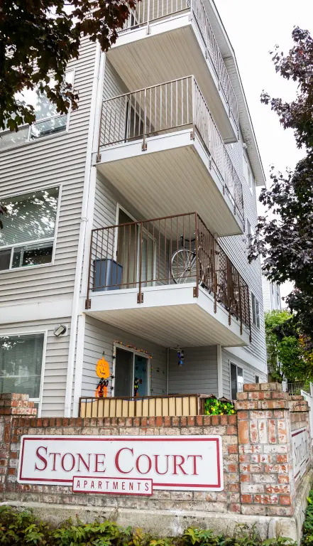 Stone Court Apartments Seattle - New Decks and Railings